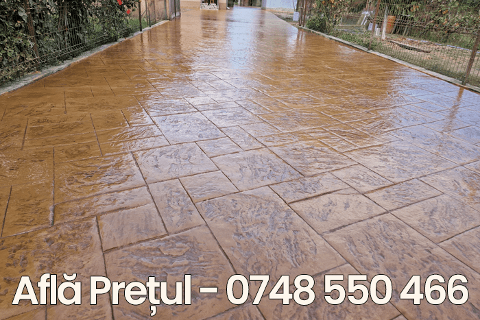 Beton Amprentat Bucuresti • Pret Beton Amprentat Bucuresti 2023